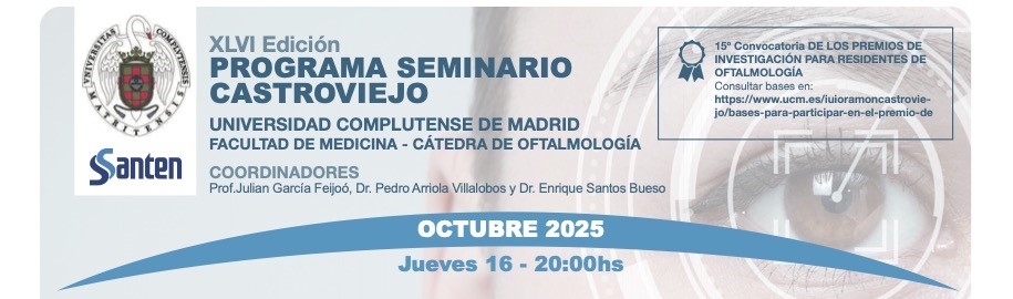Seminario Castroviejo 16 octubre: Indicaciones Actuales del colirio de insulina. Dr Diaz Valle
